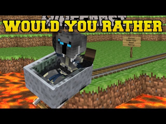 Minecraft Extreme Would You Rather Get It Right Or Die Mini Game 1 Youtube - found in retail tycoon a roblox game sbubby