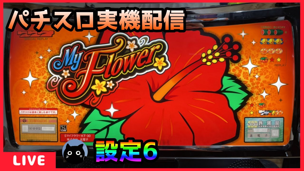 パチスロ実機配信】マイフラワー30【設定6】 - YouTube パチスロ実機配信】マイフラワー30【設定6】 - YouTube