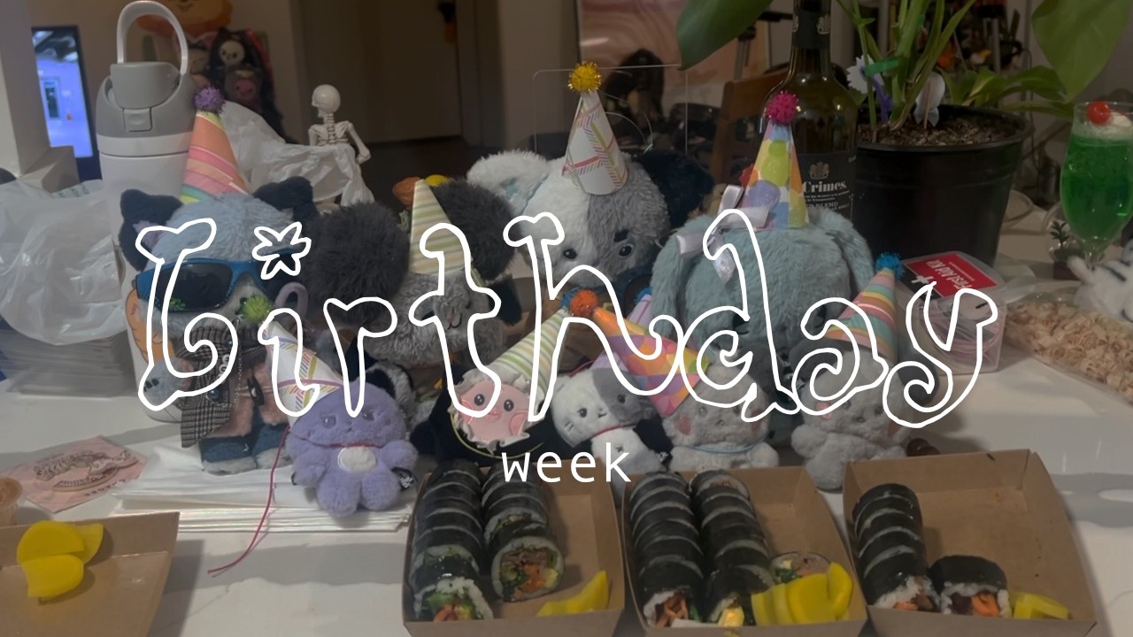 my birthday week | drum studio, celebrations, academy museum
