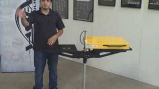 Vastex all new Rotary Table. Cure screen printed t-shirts affordably!