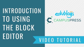 Introduction to the WordPress Block Editor