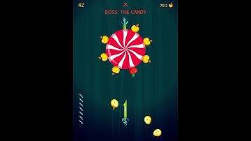 Knife Hit: How to defeat the Candy Boss SUPER EASILY! (Rare/Episode 2)