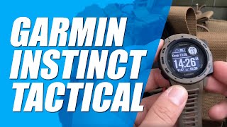 GARMIN INSTINCT tactical | Обзор