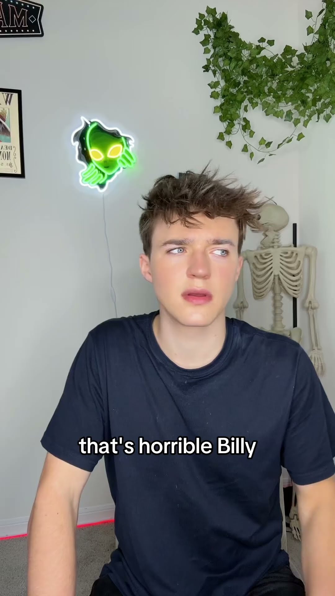 I tried to tell him ?
