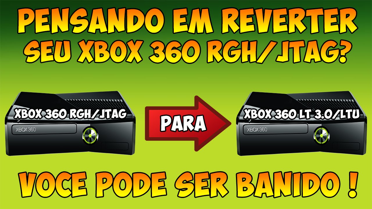 Desbloqueio Xbox 360 LTU e Reset Glitch em promoção.