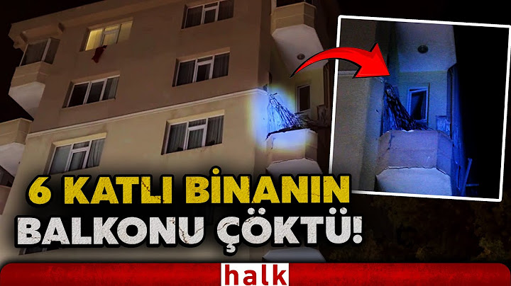 Kadıköy’de 6 katlı binanın balkonu çöktü, bina tahliye edildi! İşte o görüntüler!