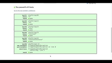 BJP5 Exercise 12.1: starString