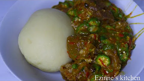 Special Okro soup recipe for new couples