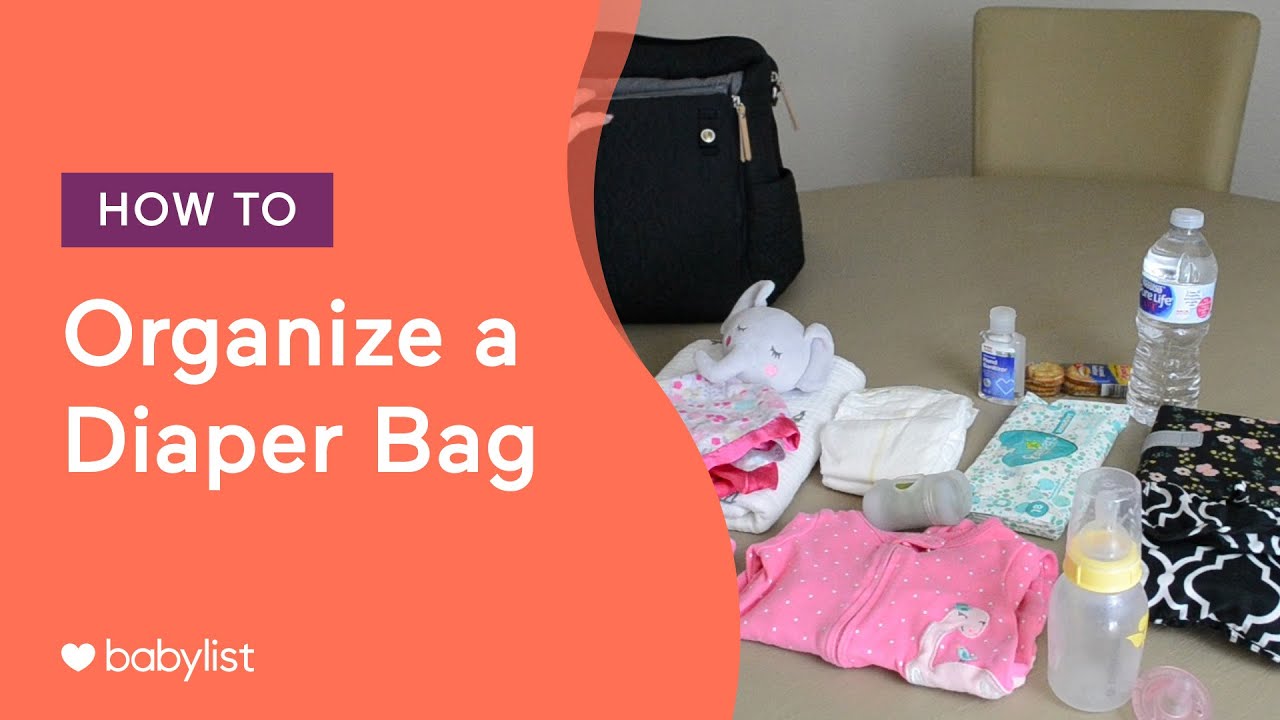 diaper bag organization