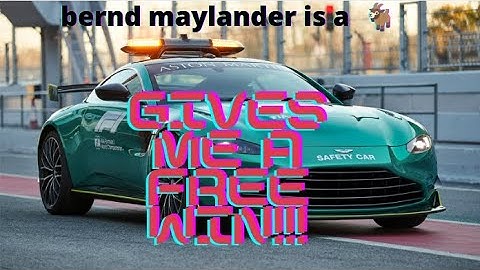 The safety car breaks my My Career on F1 22 and everyone gets disqualified but myself and I win