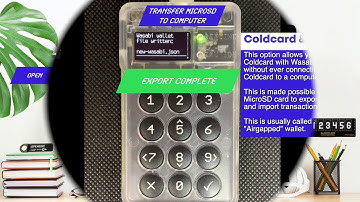 8. How to setup COLDCARD with Wasabi Wallet