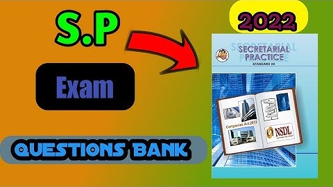 S P Class 12 | important questions Bank | Most coming Questions for Exams | HSC Board 2023