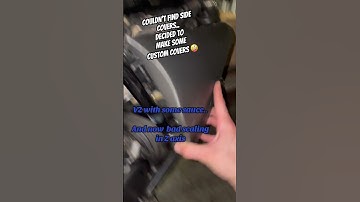 3D-modellering van enkele aangepaste zijpanelen voor het XJ-project #motovlog #3dprinten #motorfi...