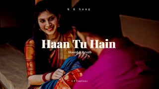 Haan Tu Hain // Slowed & Reverb // K K Song // koi bhi asa lamha nhi hai