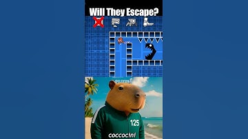 Squid Game Italian Brainrot Will They Escape? #shorts