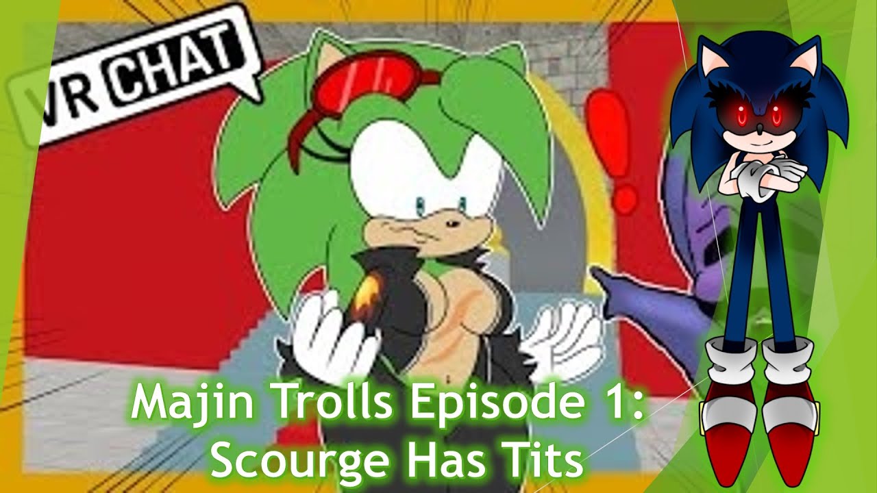 Sonic.Exe (Exetior) Reacts] Majin Trolls Episode 1: Scourge (VRChat) 