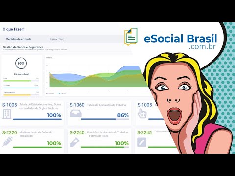Capa de Sistema eSocial SST - Saúde e Segurança do Trabalho - eSocialbrasil