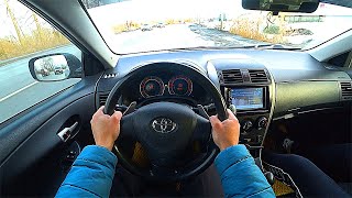 2008 TOYOTA COROLLA E150 1.6MMT POV TEST DRIVE | ТЕСТ ДРАЙВ ОТ ПЕРВОГО ЛИЦА