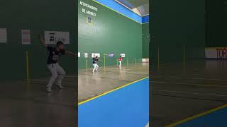 ⚾️🚀 TANTAZO CON 15 AÑOS  #pelotari #pelotavasca #pelotamexicana #frontonmano  #fronton