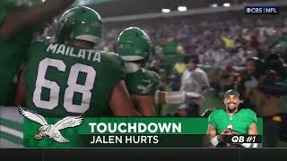 NFL - Jalen Hurts runs for the winning TD in overtime - Bills @ Eagles 11.26.2023