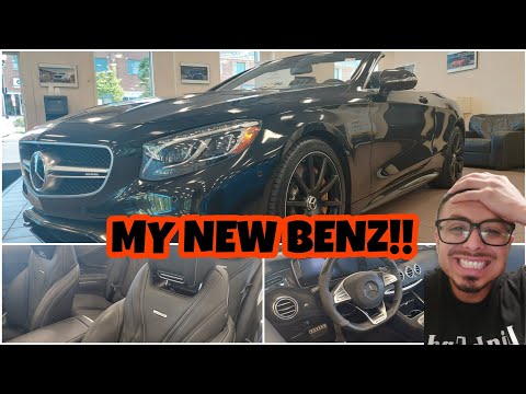 UPGRADED TO A 2017 MERCEDES BENZ AMG S 63 CONVERTIBLE FULLY LOADED *DREAM CAR*