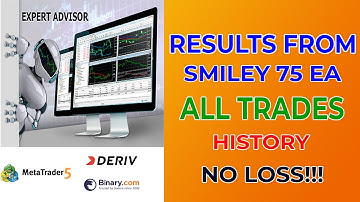 THE BEST VOLATILITY 75 INDEX EA EVER!!  | NO LOSS..