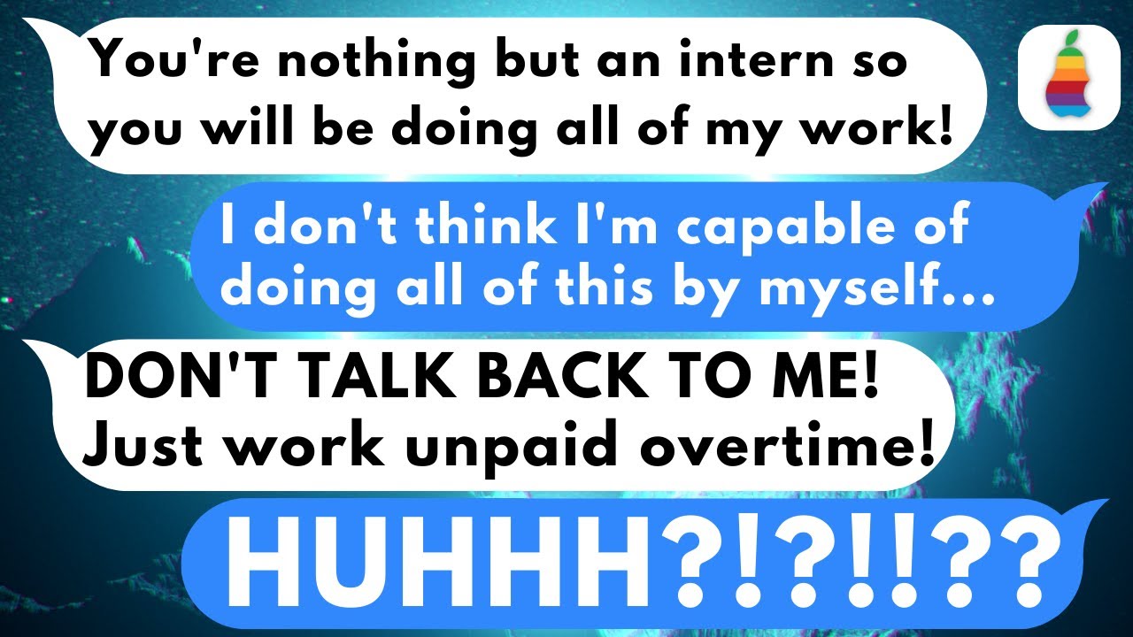 【Pear】 Boss Forced Me to Do ALL of Her Work For NO PAY, So I Stole Her Job & Ruined Her Career