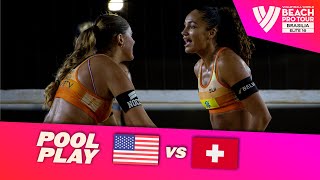 Muss/Kloth vs. Estmee/Zoe - Pool Play Highlights | Brasilia 2024 #BeachProTour