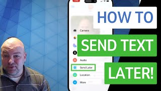 Send Texts Later on iPhone - Great New Feature! iMessenger Capability for Delayed Sending screenshot 5