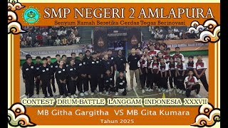 Download Lagu SMP NEGERI 2 AMLAPURA : Contest Drum Battle Junior Langgam Indonesia XXXVII Tahun 2025 MP3