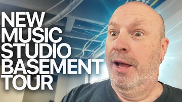 My New Basement Recording Studio Tour!