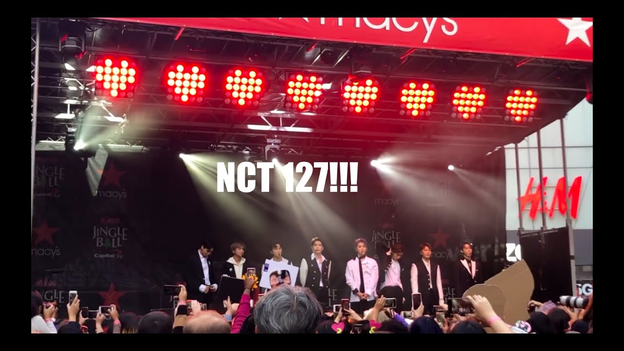 NCT 127 JINGLE BALL MACY'S EVENT