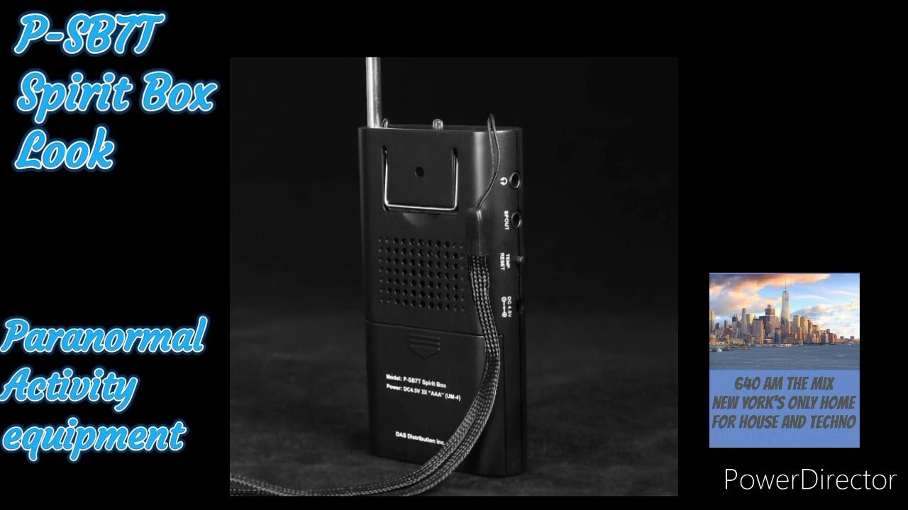 Paranormal Acitivity Review of the P-SB7T Spirt Box. 