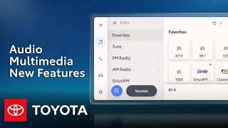 What's New in the Latest Audio Multimedia System? I Toyota screenshot 3