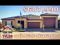 6 Car Garage House Silverado Valley Lennar Las Vegas Harrison