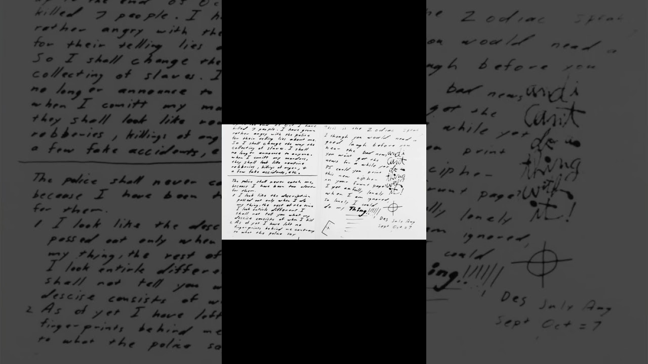 WHO WAS the ZODIAC KILLER? 🤫 | Attic Lore