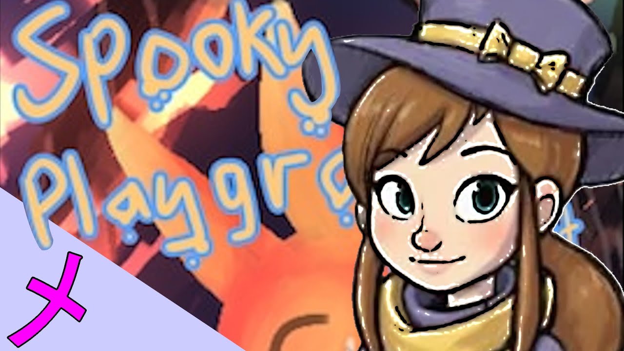 Hat adult goes to a SPOOKY playground A Hat In Time Mods YouTube