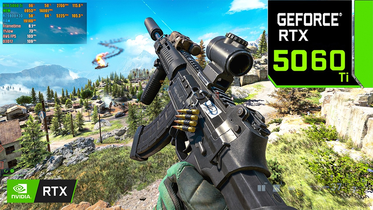 Battlefield 6 : Season | RTX 5060 Ti ( 1440p High Graphics DLSS ON )