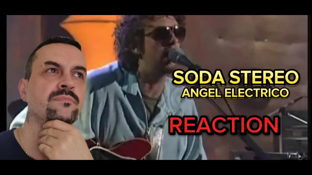 Soda Stereo-Angel electrico (unplugged) reaction