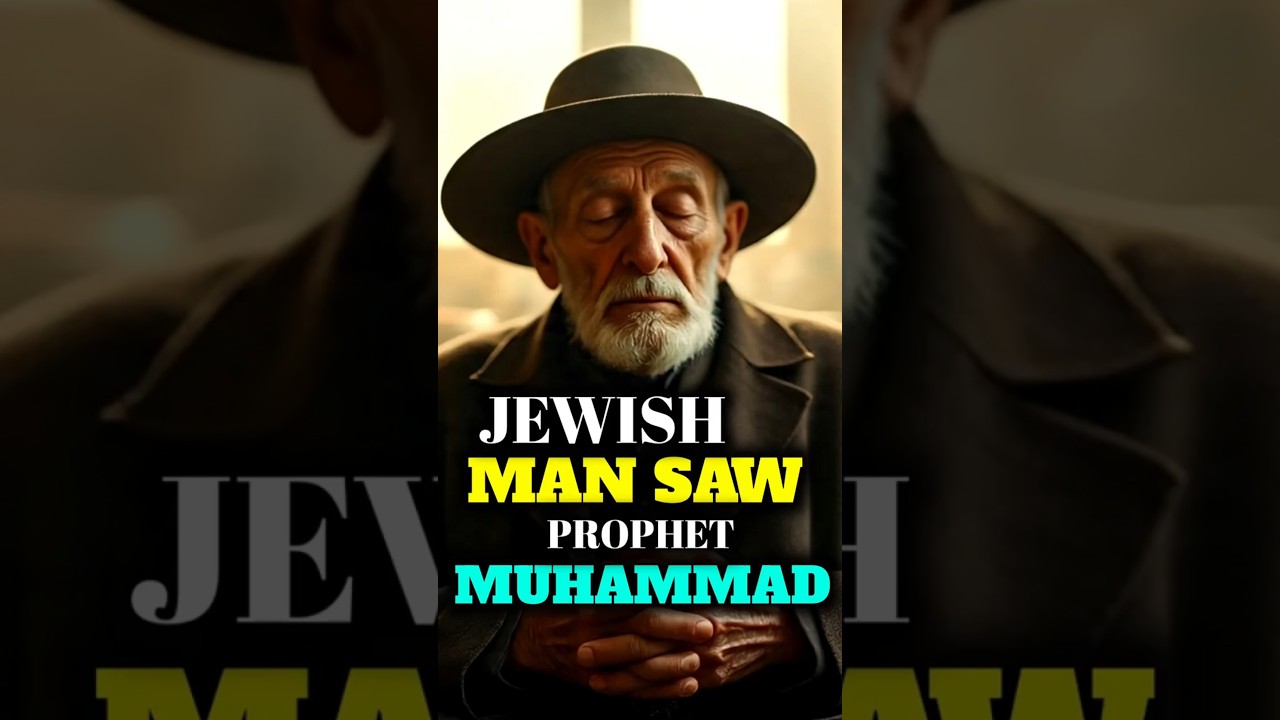 Jewish Man Saw Prophet Muhammad | Why I Chose Islam? Revert Story That Will Inspire You