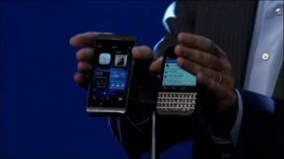 BlackBerry 10 unveiled, with company name change