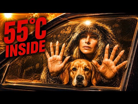 HOT CAR - DEAD DOG! - I Sat in a 50°C Car Wearing Fur to Feel What a Dog Endures