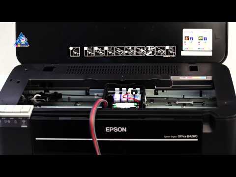 CISS Installation on Epson Stylus Office B42WD