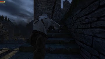 The Witcher on Linux (Proton 3.7-4 beta) | RX 580 8GB