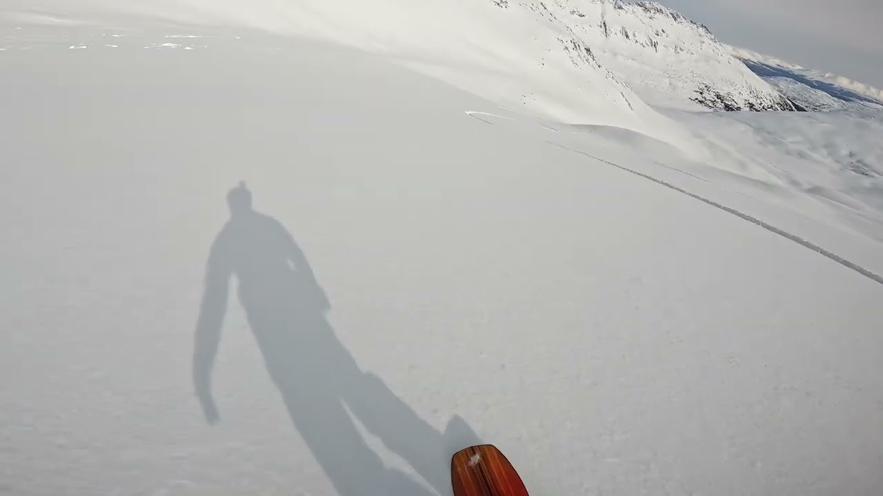 Yukon. Canada - Backcountry Snowboarding