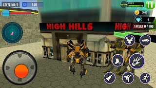 Deer Robot Car Game (Robot Transforming Games) screenshot 5