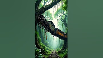 The old train had fallen into ruins and now there is python #shorts #short #part13 #trending