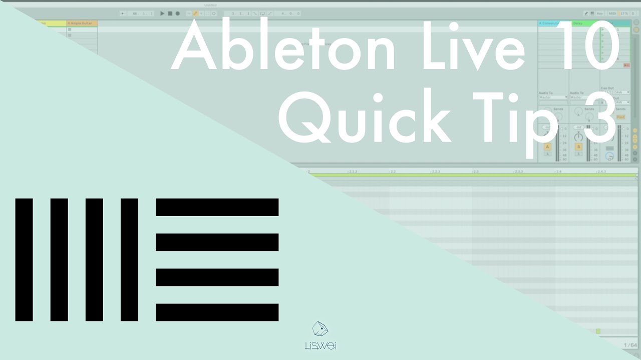 Ableton Live Tip 3 - 如何減少 MIDI 控制器的延遲問題？ ｜璃思維スタジオ制作 - YouTube