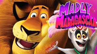 Menu De Dvd-Madly Madagascar De 2013 Em 4K