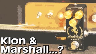 Can A Klon Boost A Cranked Marshall (And Sound Good)...?!? screenshot 3